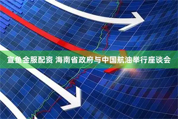 宣鱼金服配资 海南省政府与中国航油举行座谈会